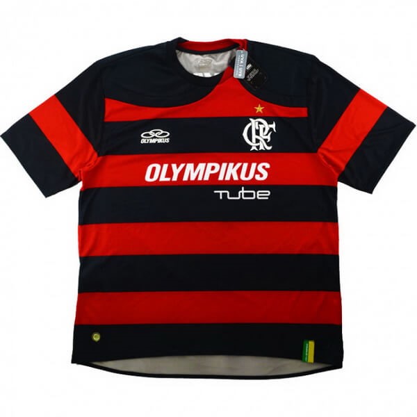 Tailandia Camiseta Flamengo Primera Retro 2009 Rojo